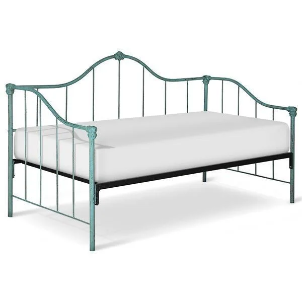 Wool - filled mattresses for natural insulation and moisture - wickingCorsican Iron Daybed 40782 | Daybed Wool - filled mattresses for natural insulation and moisture - wickingCorsican Iron Daybed 40782 | Daybed
