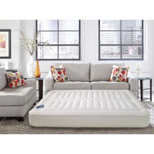 Bamboo - charcoal infused mattresses for odor absorptionBroyhill Lux Aire 10-inch Queen-size Adjustable Air Mattress Bamboo - charcoal infused mattresses for odor absorptionBroyhill Lux Aire 10-inch Queen-size Adjustable Air Mattress