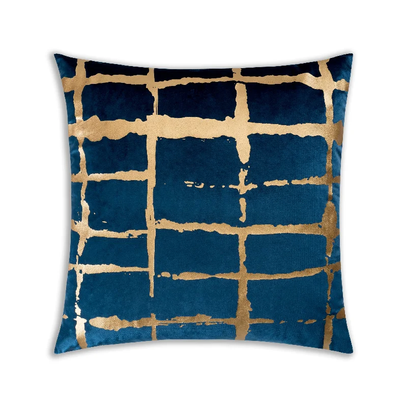 Feather Pillows for a Luxurious SleepOlso Navy And Gold Velvet Pillow