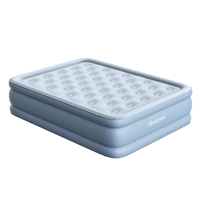 Polyester - foam mattresses for budget - friendly optionsBeautyrest Posture Lux 15 in. Air Mattress with External Pump - Inflatable Bed with Comfort Coil Support Polyester - foam mattresses for budget - friendly optionsBeautyrest Posture Lux 15 in. Air Mattress with External Pump - Inflatable Bed with Comfort Coil Support