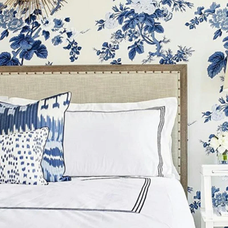 Queen - size duvet covers for standard queen - sized mattresses3 Lines Hotel Bedding Collection - Navy Stripe Queen - size duvet covers for standard queen - sized mattresses3 Lines Hotel Bedding Collection - Navy Stripe