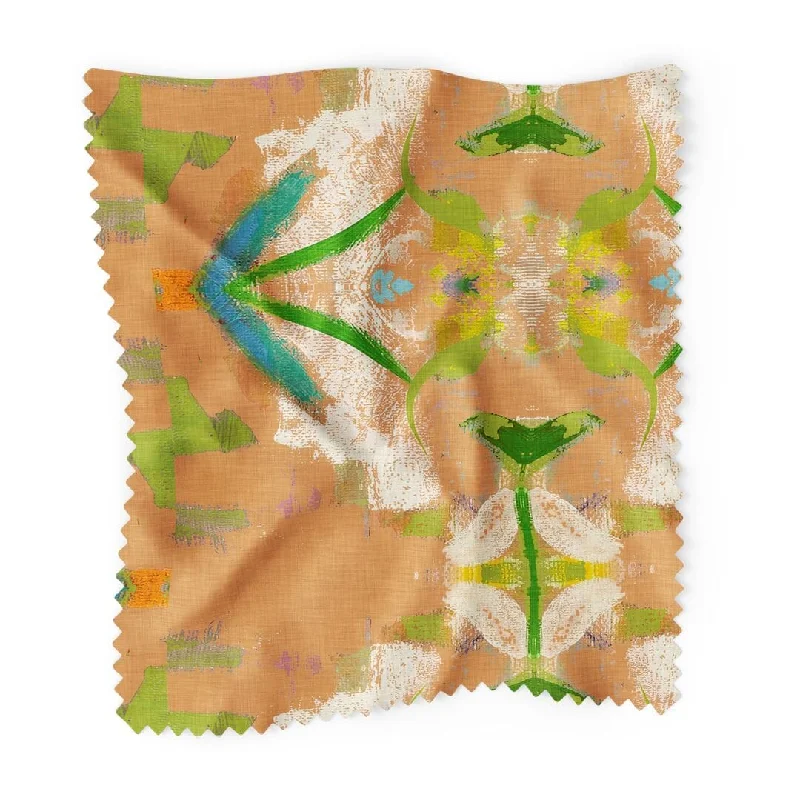 Budget - friendly duvet covers for first - time homebuyers or studentsEnglish Garden Orange Fabric by the Yard Budget - friendly duvet covers for first - time homebuyers or studentsEnglish Garden Orange Fabric by the Yard