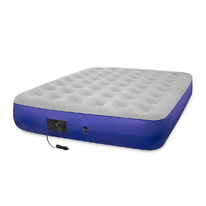 Bamboo - charcoal infused mattresses for odor absorptionSwissLux Classic Blue Self-inflating Twin-size Air Bed Bamboo - charcoal infused mattresses for odor absorptionSwissLux Classic Blue Self-inflating Twin-size Air Bed