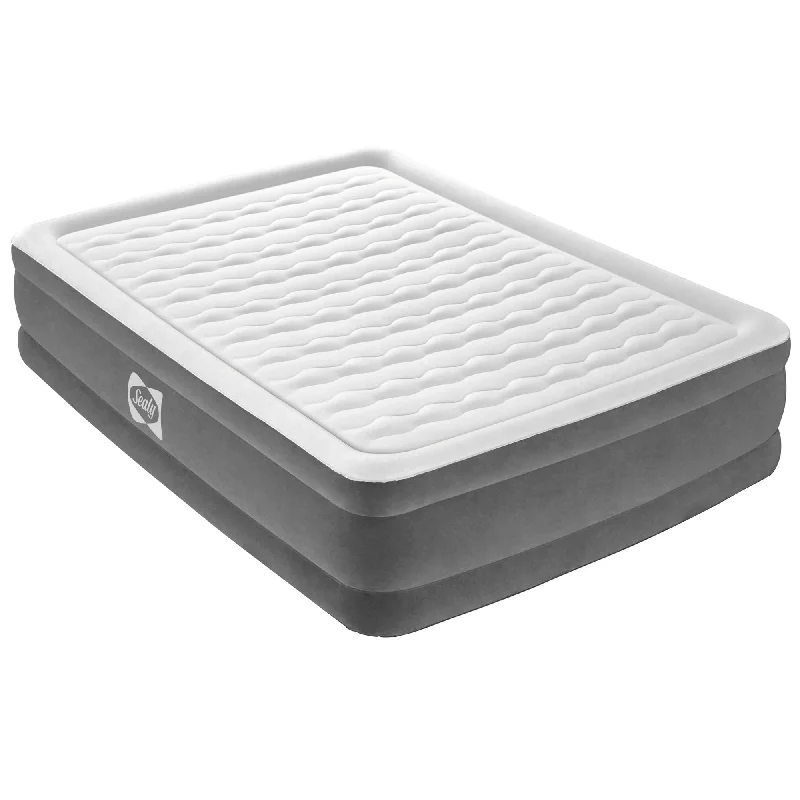 Hybrid mattresses combining foam and innerspring technologySEALY Tritech Airbed Queen Built-in AC Pump 80" x 60" x 22" Hybrid mattresses combining foam and innerspring technologySEALY Tritech Airbed Queen Built-in AC Pump 80" x 60" x 22"