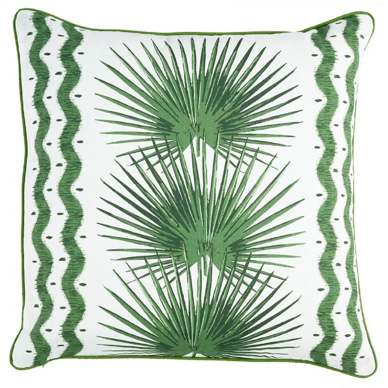 Plush Pillows for a Cozy BedPalmette Forest Decorative Throw Pillow