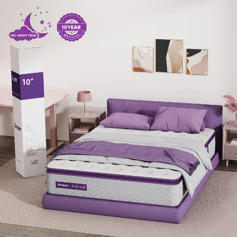 King - size mattresses for spacious master bedrooms10-inch Memory Foam with Innerspring Hybrid Mattress,Pillow Top Mattress King - size mattresses for spacious master bedrooms10-inch Memory Foam with Innerspring Hybrid Mattress,Pillow Top Mattress