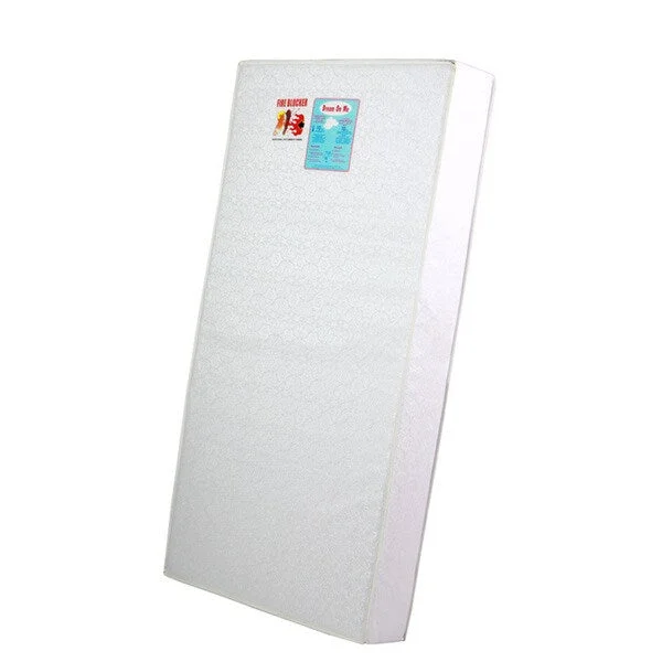 Natural latex and organic cotton blend mattressesDream On Me 3-inch Foam Playard Mattress - Green Cloud Natural latex and organic cotton blend mattressesDream On Me 3-inch Foam Playard Mattress - Green Cloud
