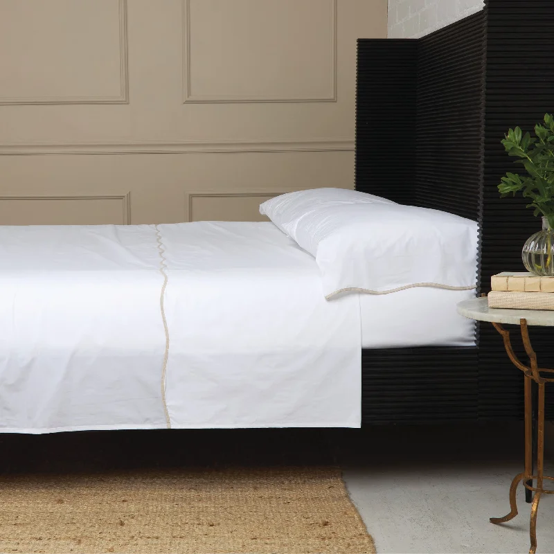 Hypoallergenic Silk Sheets for Sensitive SleepersSkylar Cotton Percale Sheet Set