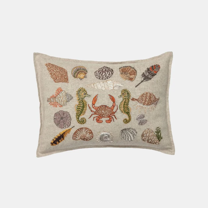 Travel Pillows for Long JourneysBeach Walk Lumbar Pillow