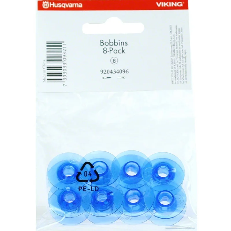 Soft and Fluffy Pillows for Bedroom ComfortBobbins Blue 8-pack (Groups 8-9)