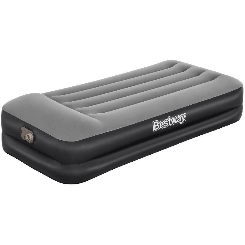 King - size mattresses for spacious master bedroomsBestway: Tritech Twin 18" Air Mattress - Built-in AC Pump, Auto Inflation & Deflation, Firm Comfort Level, Antimicrobial King - size mattresses for spacious master bedroomsBestway: Tritech Twin 18" Air Mattress - Built-in AC Pump, Auto Inflation & Deflation, Firm Comfort Level, Antimicrobial