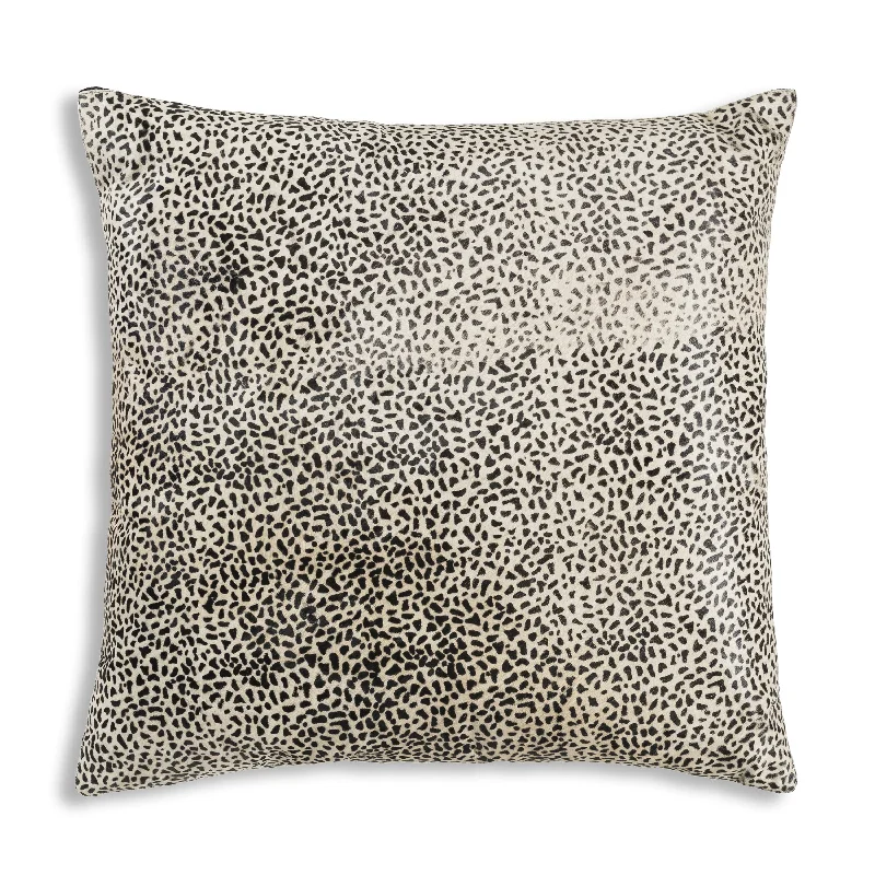 Cooling Pillows for Hot SleepersHudson Animal Print Black Velvet Pillow