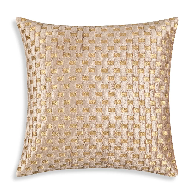 Cooling Pillows for Hot SleepersVerona Beige Gold Pillow