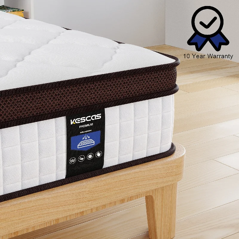 Bamboo - charcoal infused mattresses for odor absorption12 Inch Hybrid Mattress with Memory Foam & Heavier Coils, Ergonomic Design for Pressure Relief, Medium Firm Feel Bamboo - charcoal infused mattresses for odor absorption12 Inch Hybrid Mattress with Memory Foam & Heavier Coils, Ergonomic Design for Pressure Relief, Medium Firm Feel