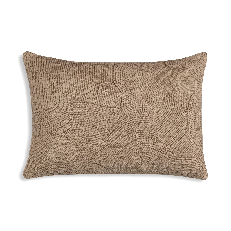 Soft and Fluffy Pillows for Bedroom ComfortAmaya Natural Velvet Pillow