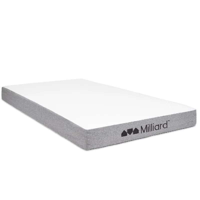 King - size mattresses for spacious master bedroomsMilliard 5 in. Memory Foam Mattress - for Bunk Bed, Daybed, Trundle or Folding Bed Replacement (Twin) King - size mattresses for spacious master bedroomsMilliard 5 in. Memory Foam Mattress - for Bunk Bed, Daybed, Trundle or Folding Bed Replacement (Twin)
