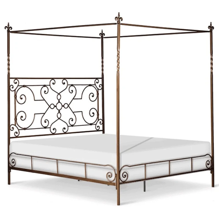 Memory foam mattresses for pressure relief and contouringCorsican Iron Canopy Bed 41782 | Straight Canopy Bed with Scrolls Memory foam mattresses for pressure relief and contouringCorsican Iron Canopy Bed 41782 | Straight Canopy Bed with Scrolls