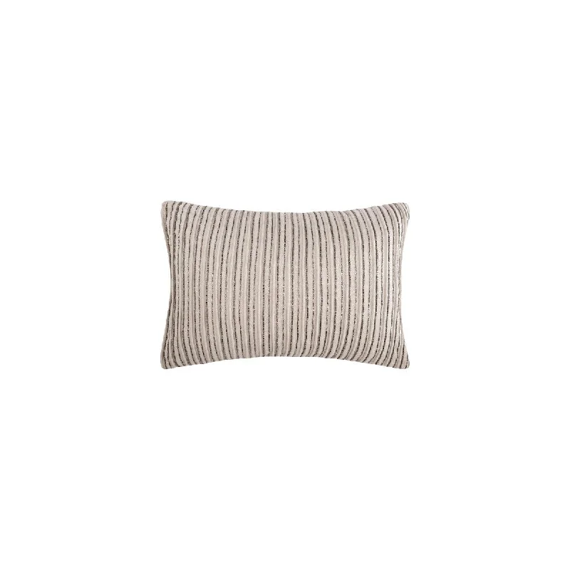 Kids Pillows with Fun DesignsGraphite Stripe Decorative Pillow