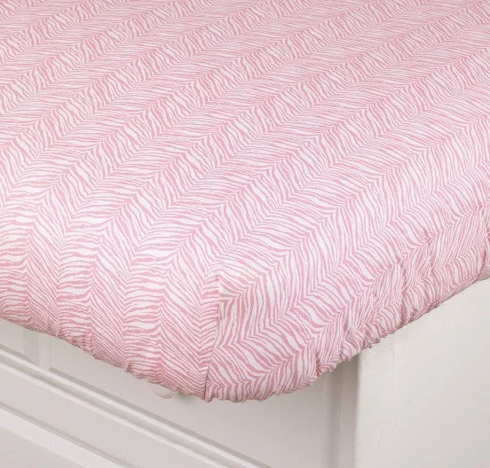Twin - Size Sheet Sets with a Pillow ProtectorGirly Pink Fitted Crib Sheet