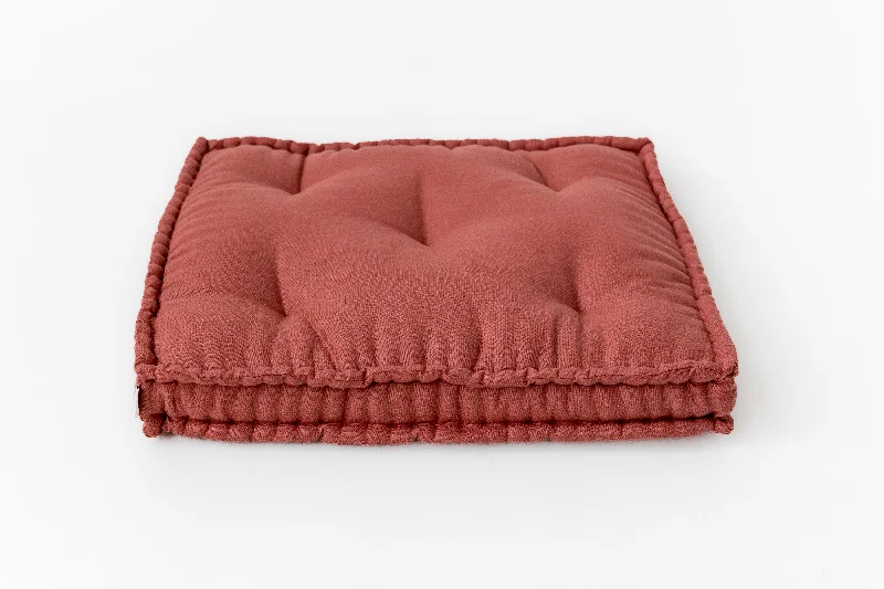 Plush Pillows for a Cozy BedBrick Hemp Linen Window Mudroom Floor Bench Cushion filled organic Hemp Fiber filling in Linen Fabric Custom Made Plush Pillows for a Cozy BedBrick Hemp Linen Window Mudroom Floor Bench Cushion filled organic Hemp Fiber filling in Linen Fabric Custom Made