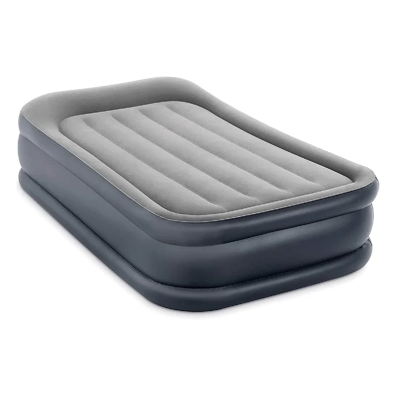 Polyester - foam mattresses for budget - friendly optionsIntex Dura Beam Deluxe Pillow Raised Air Mattress Bed with Built In Pump, Twin Polyester - foam mattresses for budget - friendly optionsIntex Dura Beam Deluxe Pillow Raised Air Mattress Bed with Built In Pump, Twin