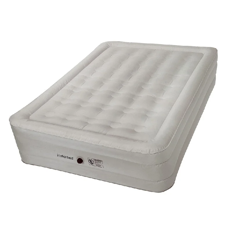King - size mattresses for spacious master bedroomsInsta-bed 14-inch Queen Airbed with NeverFLAT Fabric Technology and External AC Pump King - size mattresses for spacious master bedroomsInsta-bed 14-inch Queen Airbed with NeverFLAT Fabric Technology and External AC Pump