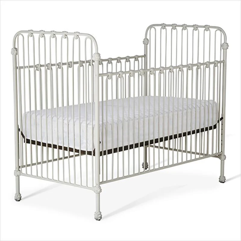 Gel - infused memory foam mattresses for cooler sleepStationary Crib