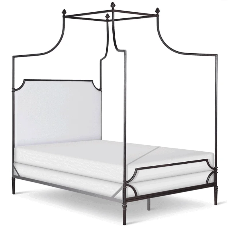 Latex mattresses with natural bounce and breathabilityCorsican Iron Canopy Bed 43116 | Olivia Canopy Bed with Upholstered Headboard Latex mattresses with natural bounce and breathabilityCorsican Iron Canopy Bed 43116 | Olivia Canopy Bed with Upholstered Headboard