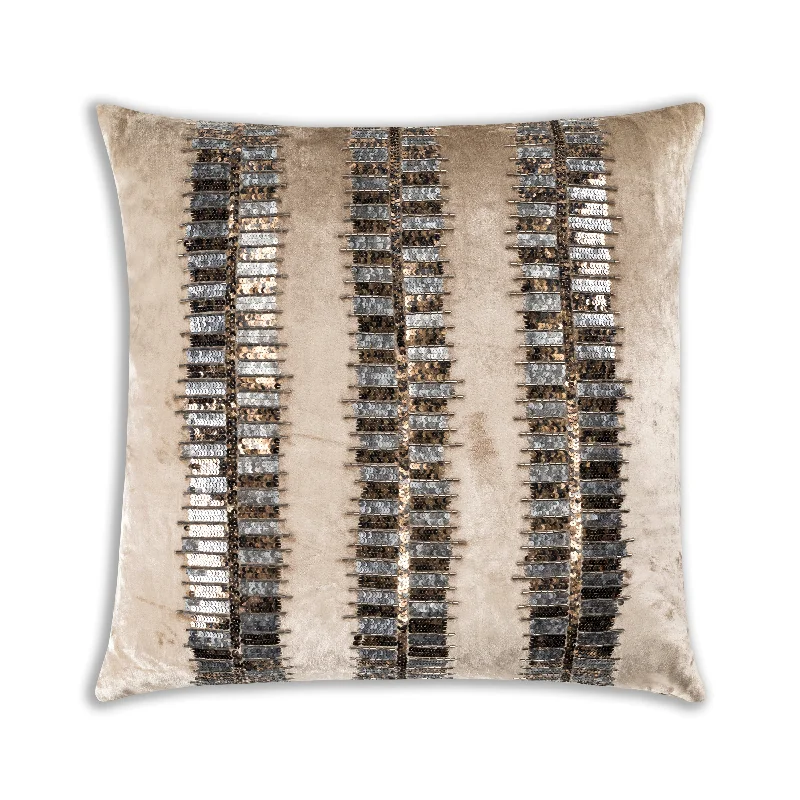 Bolster Pillows for Sofa DecorationMira Sand Velvet Pillow