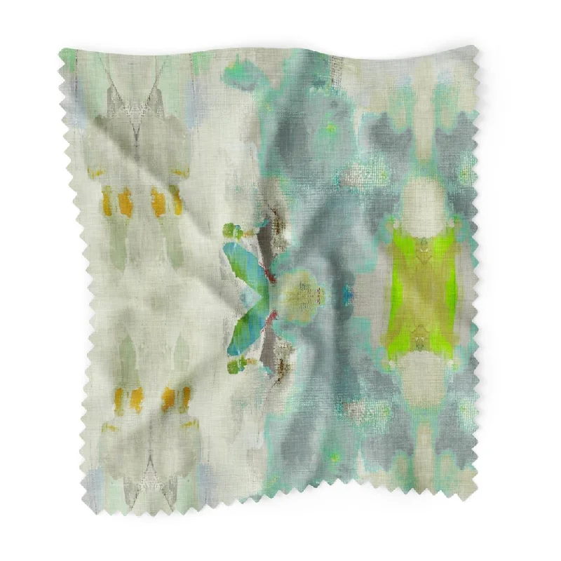 Flannel duvet covers for warmth in cold weatherCoral Bay Green Fabric by the Yard