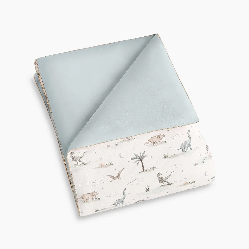 Full - size duvet covers suitable for full - sized beds in guest rooms or small bedroomsDino Dreams Baby Duvet - Sage Full - size duvet covers suitable for full - sized beds in guest rooms or small bedroomsDino Dreams Baby Duvet - Sage