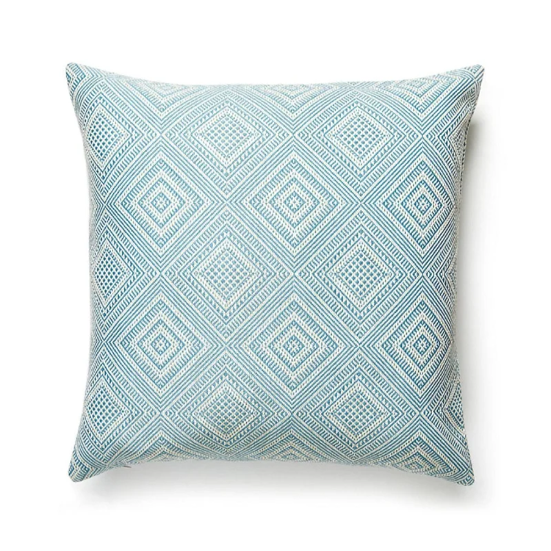Firm Pillows for Side SleepersOutdoor Antigua Woven Geometric Pattern Decorative Throw Pillow in Sky Blue Firm Pillows for Side SleepersOutdoor Antigua Woven Geometric Pattern Decorative Throw Pillow in Sky Blue