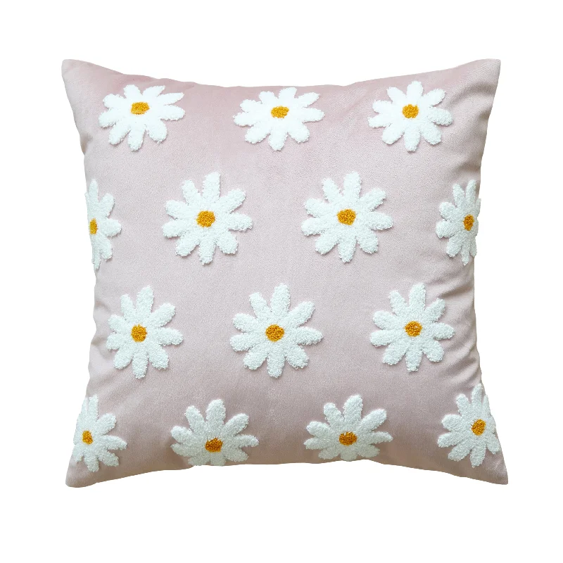 Feather Pillows for a Luxurious SleepDaisies Pink Pillow