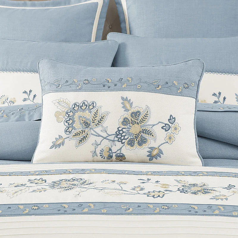 Back Support Pillows for Office ChairsGarden Bloom Boudoir Decorative Throw Pillow