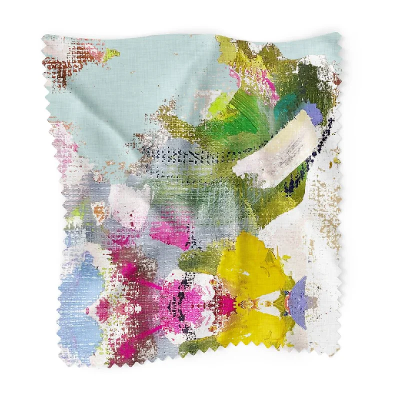 Dry - clean - only duvet covers with high - end materials and delicate designsPoppy Blue Fabric by the Yard Dry - clean - only duvet covers with high - end materials and delicate designsPoppy Blue Fabric by the Yard