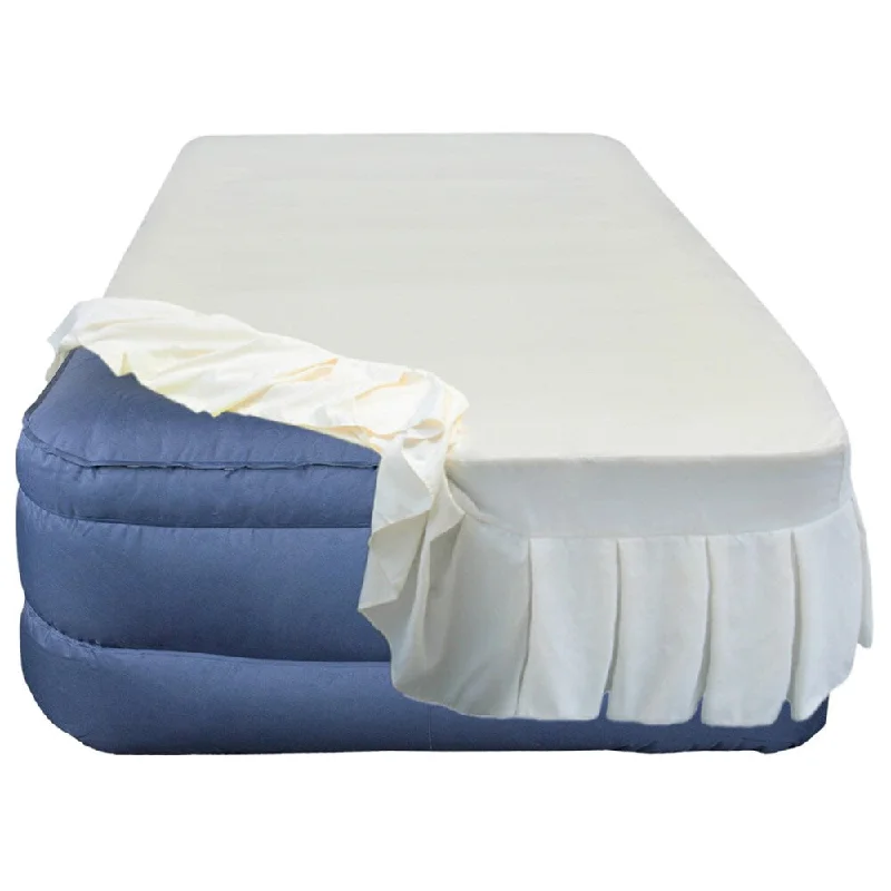 Polyester - foam mattresses for budget - friendly optionsAltimair Lustrous Series Twin-size Premium Airbed with Skirted Sheet Polyester - foam mattresses for budget - friendly optionsAltimair Lustrous Series Twin-size Premium Airbed with Skirted Sheet