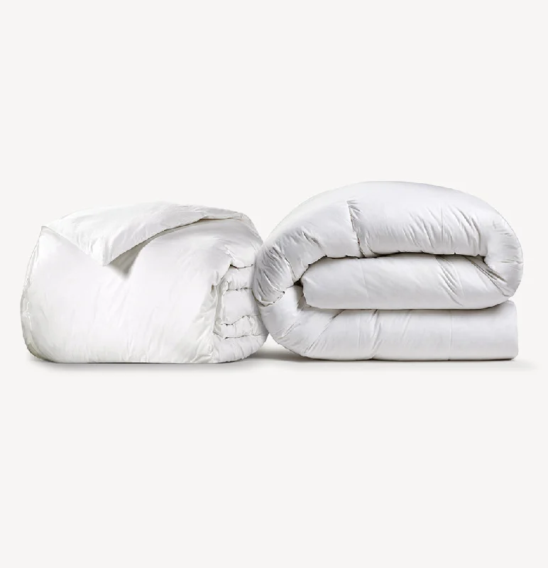 Square Pillows for Modern Home DecorUtility Bundle | 100% RDS Comforter and 2” Loft White Goose Down Feather Bed Square Pillows for Modern Home DecorUtility Bundle | 100% RDS Comforter and 2” Loft White Goose Down Feather Bed