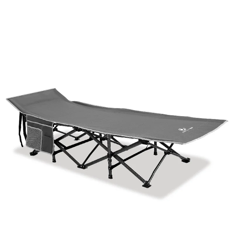 Gel - infused memory foam mattresses for cooler sleepALPHA CAMP Camping Cot with Carry Bag Gel - infused memory foam mattresses for cooler sleepALPHA CAMP Camping Cot with Carry Bag
