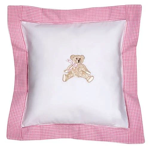 Decorative Pillows for Living Room MakeoverBaby Pillow Cover in Bow Teddy Pink