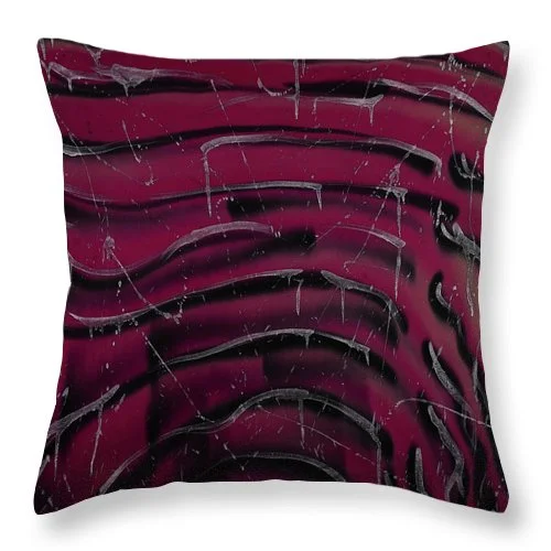 Down Alternative Pillows for Ethical ChoicesEarthWise Designs Fuchsia Waves - Throw Pillow Down Alternative Pillows for Ethical ChoicesEarthWise Designs Fuchsia Waves - Throw Pillow