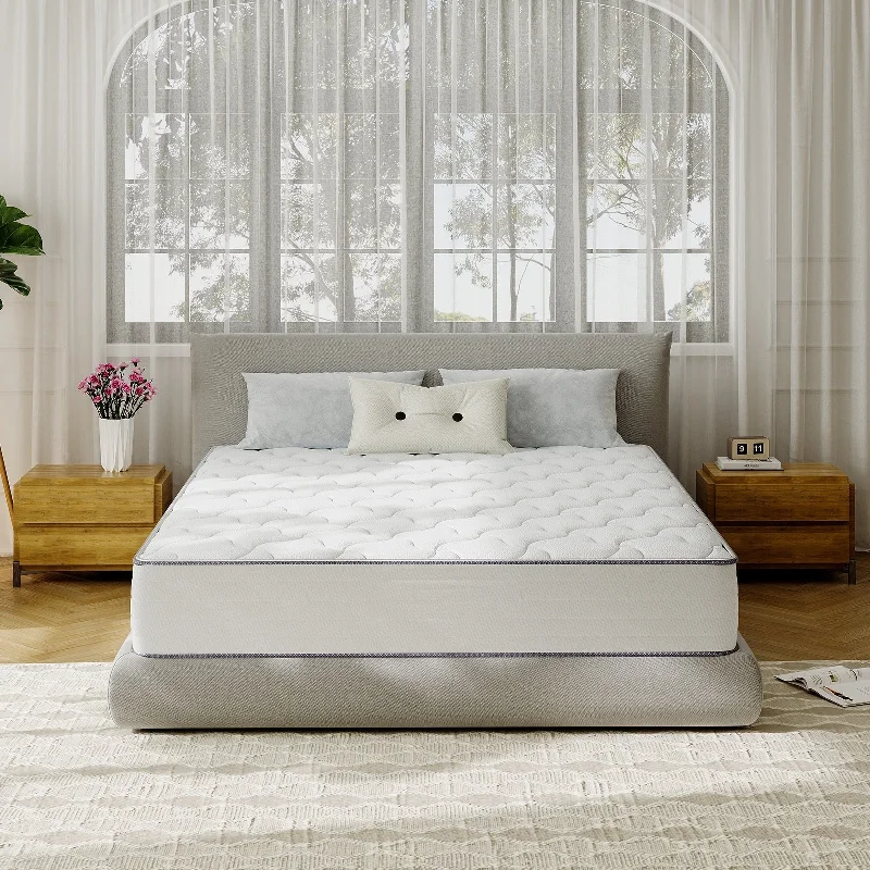 Polyester - foam mattresses for budget - friendly optionsIFLUOUS 8/12 in. Medium Firm Gel-infused Memory Foam Hybrid Mattress Cooling and Breathable with CertiPUR-US, SGS and OEKO-TEX Polyester - foam mattresses for budget - friendly optionsIFLUOUS 8/12 in. Medium Firm Gel-infused Memory Foam Hybrid Mattress Cooling and Breathable with CertiPUR-US, SGS and OEKO-TEX