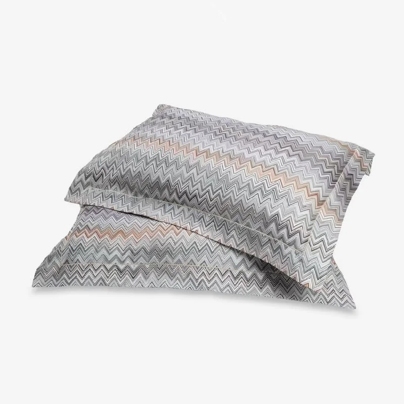 Round Pillows for Boho-Style InteriorsMissoni Home | John Pillow Shams - Set of 2