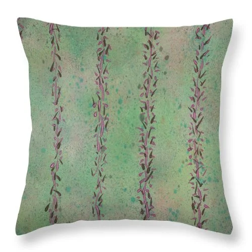 Kids Pillows with Fun DesignsEarthWise Designs Pink Vines - Throw Pillow