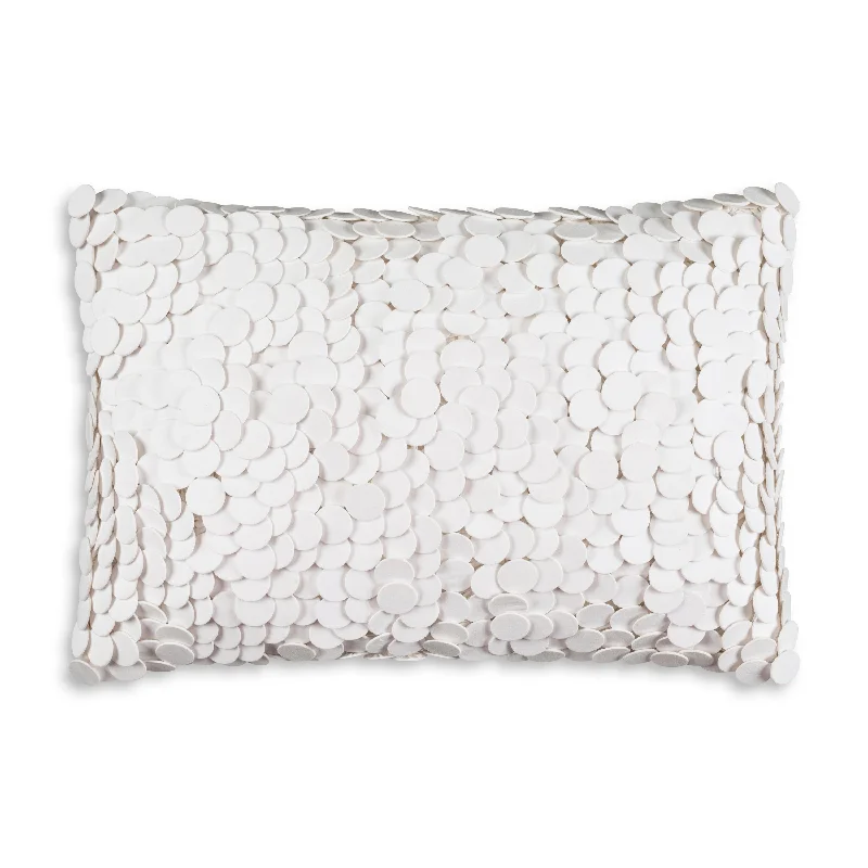 Bolster Pillows for Sofa DecorationIslay White Disc Pillow