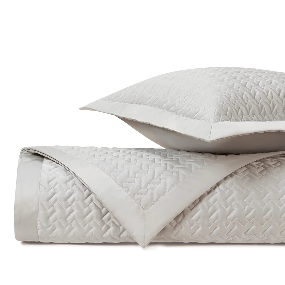 Embroidered duvet covers with intricate needlework for a luxurious touchHoundstooth Monogrammable Quilted Coverlet Set with Euro Shams Embroidered duvet covers with intricate needlework for a luxurious touchHoundstooth Monogrammable Quilted Coverlet Set with Euro Shams