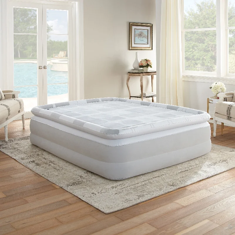 Natural latex and organic cotton blend mattressesBeautyrest Memory Elite 18" Queen Air Mattress with Memory Foam