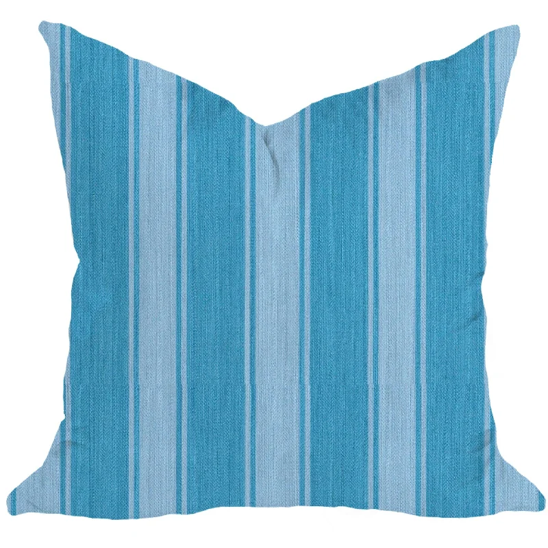 Lumbar Support Pillows for Car SeatsRiviera Pillow Cover in Porcelain and Sky Blue