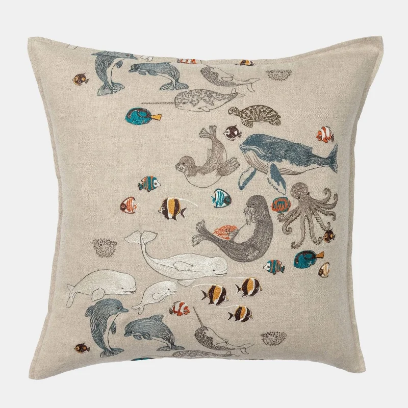 Square Pillows for Modern Home DecorSwim Team Square Pillow
