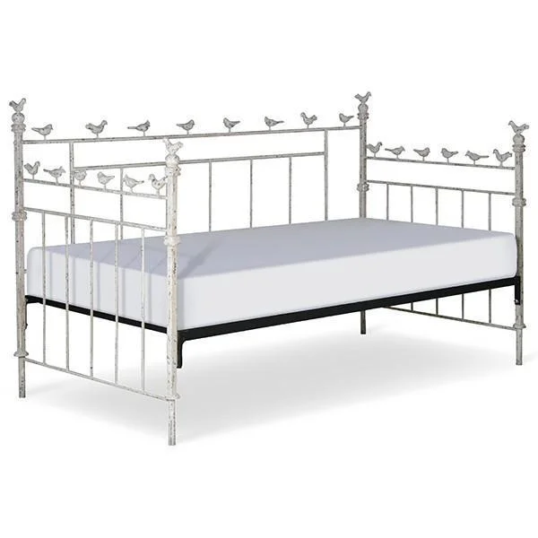 Natural latex and organic cotton blend mattressesCorsican Iron Daybed 43700 | Daybed with Birds Natural latex and organic cotton blend mattressesCorsican Iron Daybed 43700 | Daybed with Birds