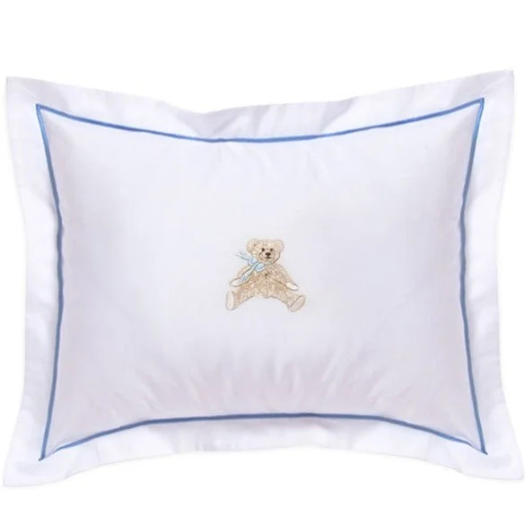 Adjustable Pillows for Customized ComfortBaby Boudoir Pillow Cover in Bow Teddy Blue Adjustable Pillows for Customized ComfortBaby Boudoir Pillow Cover in Bow Teddy Blue